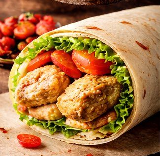 Spicy Chicken Wrap
